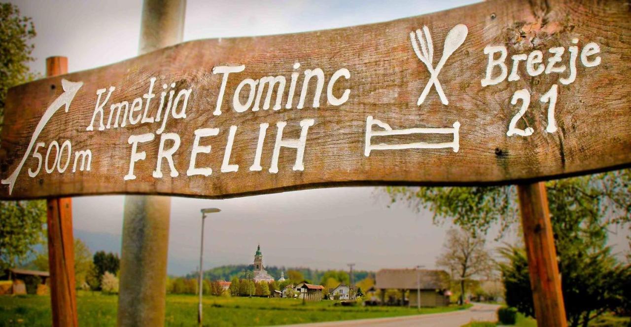 Tourist Farm Tominc Vila Brezje Exterior foto
